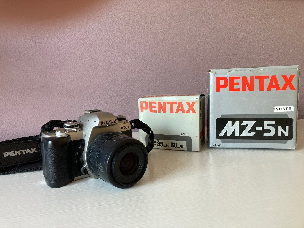 PENTAX MZ 5n  ---Appareil photo reflex analogique ---, TV, Hi-fi & Vidéo, Enlèvement ou Envoi, Comme neuf, Reflex miroir, Pentax