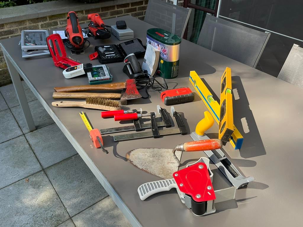 Gereeschap - handgereedschap alles voor €40, Enlèvement, Utilisé