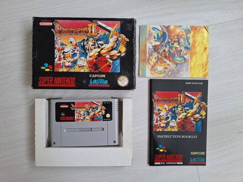 Breath of Fire 2 complet en boîte (CIB) pour la SNES, Consoles de jeu & Jeux vidéo, Enlèvement ou Envoi, 1 joueur, Jeu de rôle (Role Playing Game)