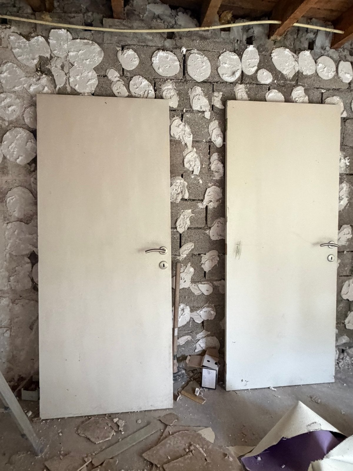 Porte 83 cm, Bricolage & Construction, Fenêtres & Moustiquaires, Enlèvement, Utilisé