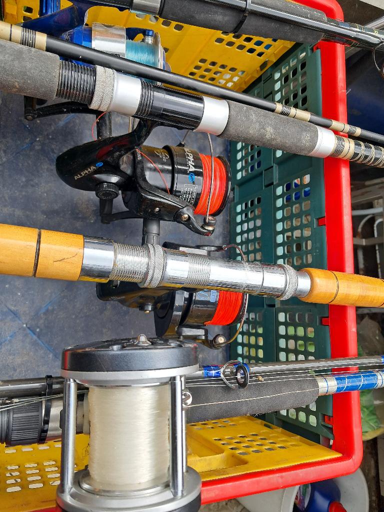 Lot Mer ou Gros Carnassiers, Enlèvement, Utilisé, Canne à pêche complète