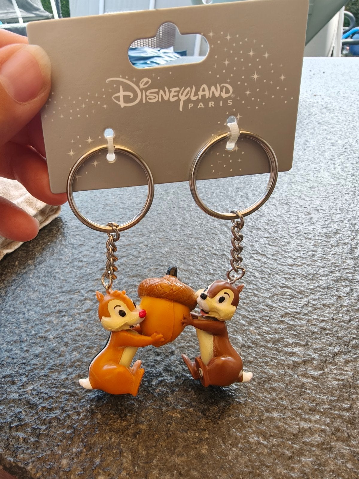 Leuke originele Disneyland Paris sleutelhangers van Knabbel, Verzamelen, Ophalen