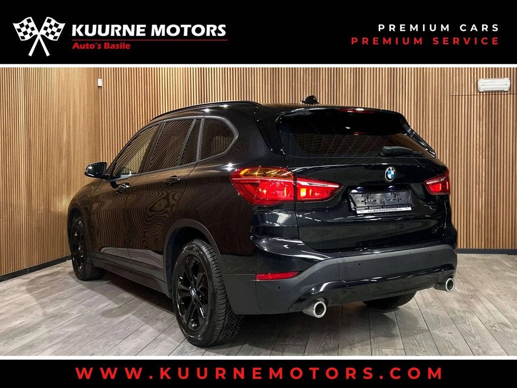 BMW X1 sDrive18dA Alu17"/Pano/Leder/Pdc/Cruise/Gps/Bt *1j ga, Auto's, BMW, 4 deurs, 4 cilinders, Zwart, Leder