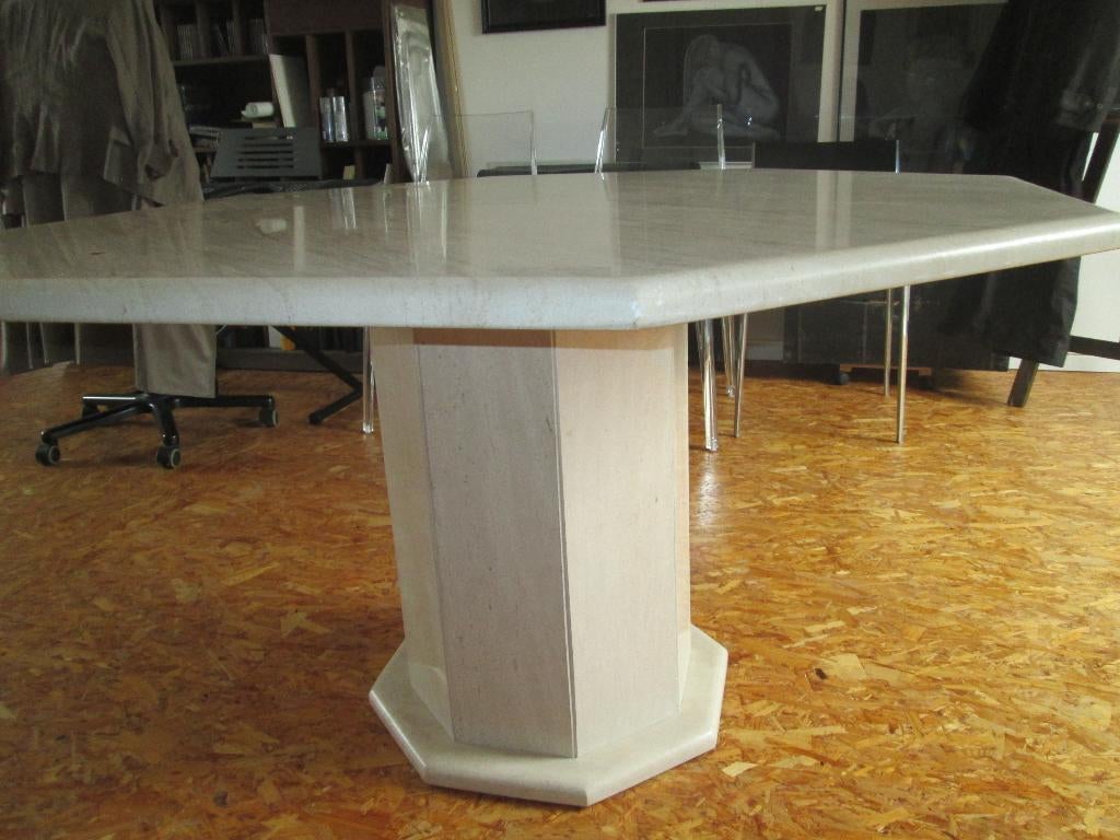 table hexagonale 1m30 de diamètre et 74 cm de hauteur, Enlèvement, Utilisé, Autres formes