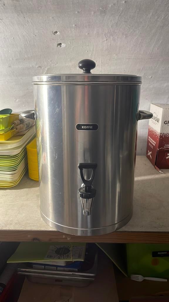 Pour evenements, horeca : thermo a cafe a alu, Enlèvement, Utilisé, Inox, Autres types