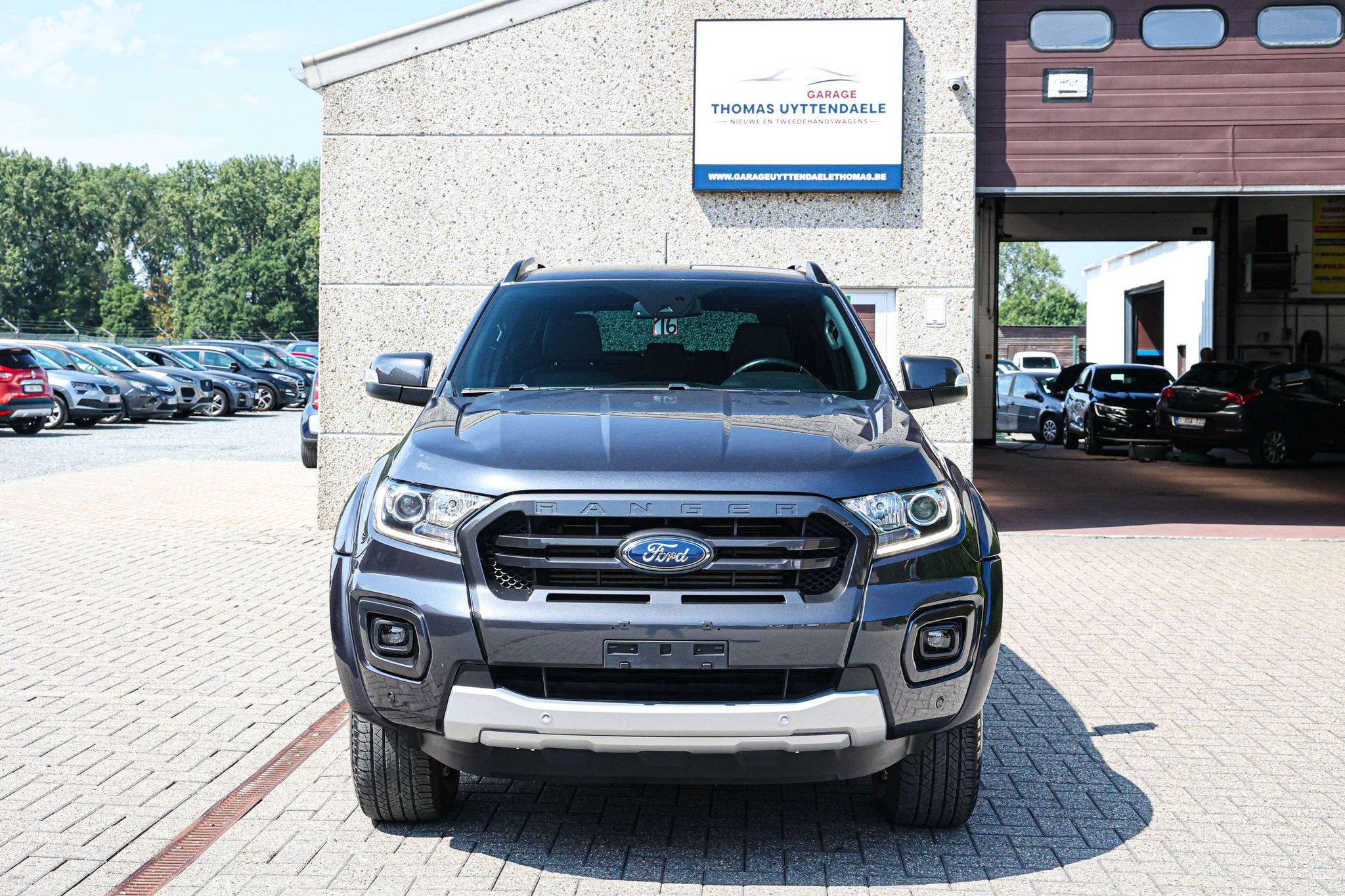 Ford Ranger WILDTRACK-UITVOERING*ZETELVERWARMING*LEDER*NAVIG, Auto's, Automaat, Gebruikt, Parkeersensor, Leder
