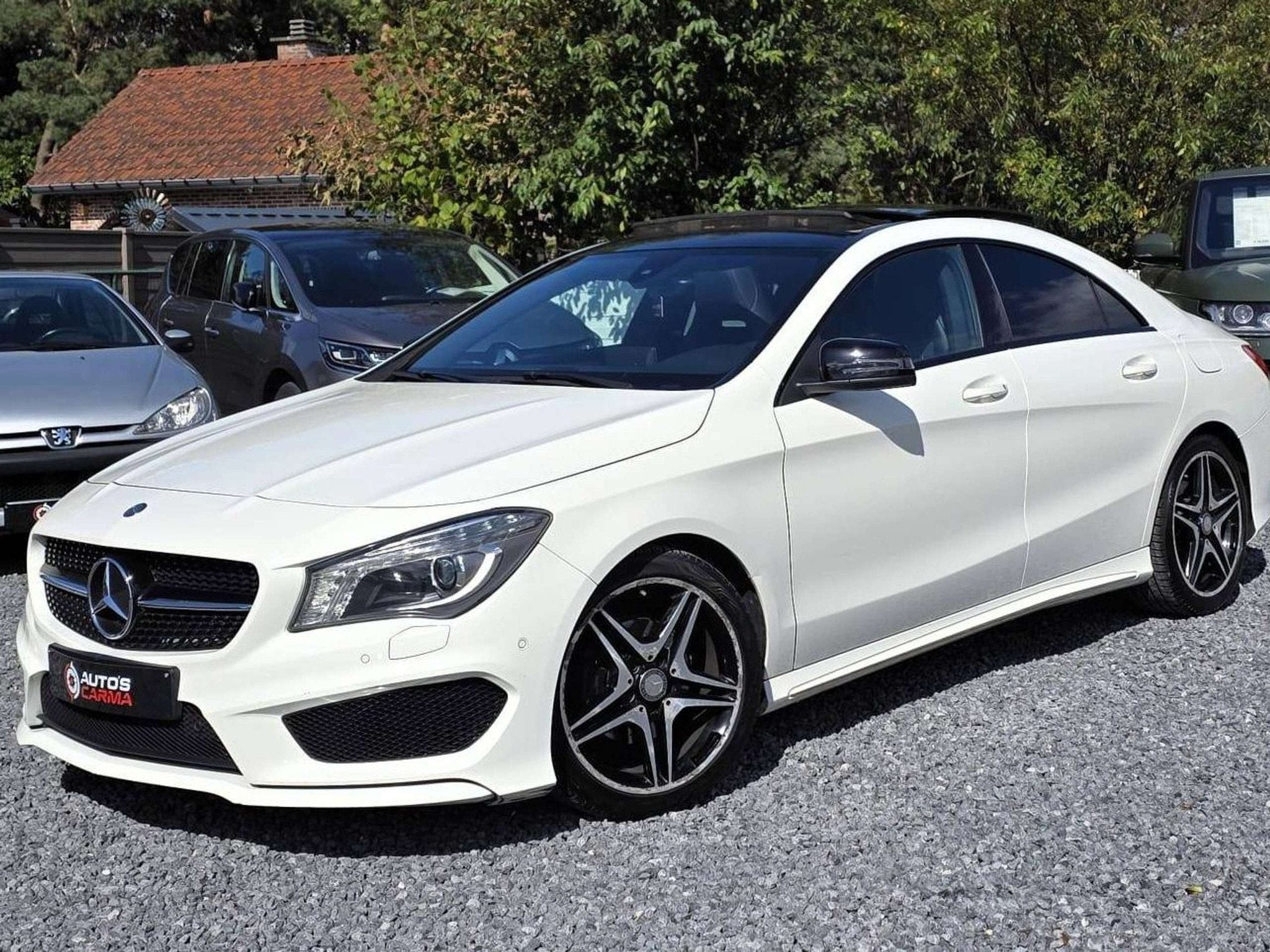 Mercedes-Benz CLA 180 CLA 180 d, Auto's, Gebruikt, Wit, Bedrijf, Grijs