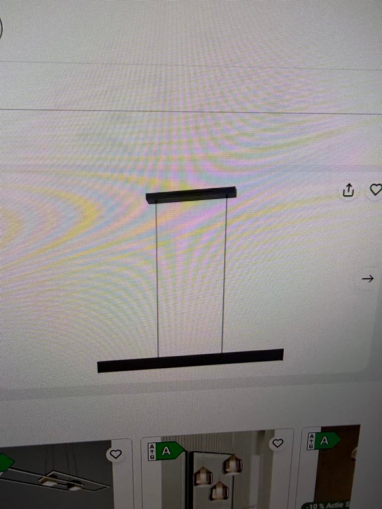 Hanglamp Eglo Simolaris -Z, Neuf, 75 cm ou plus, Enlèvement ou Envoi, Métal