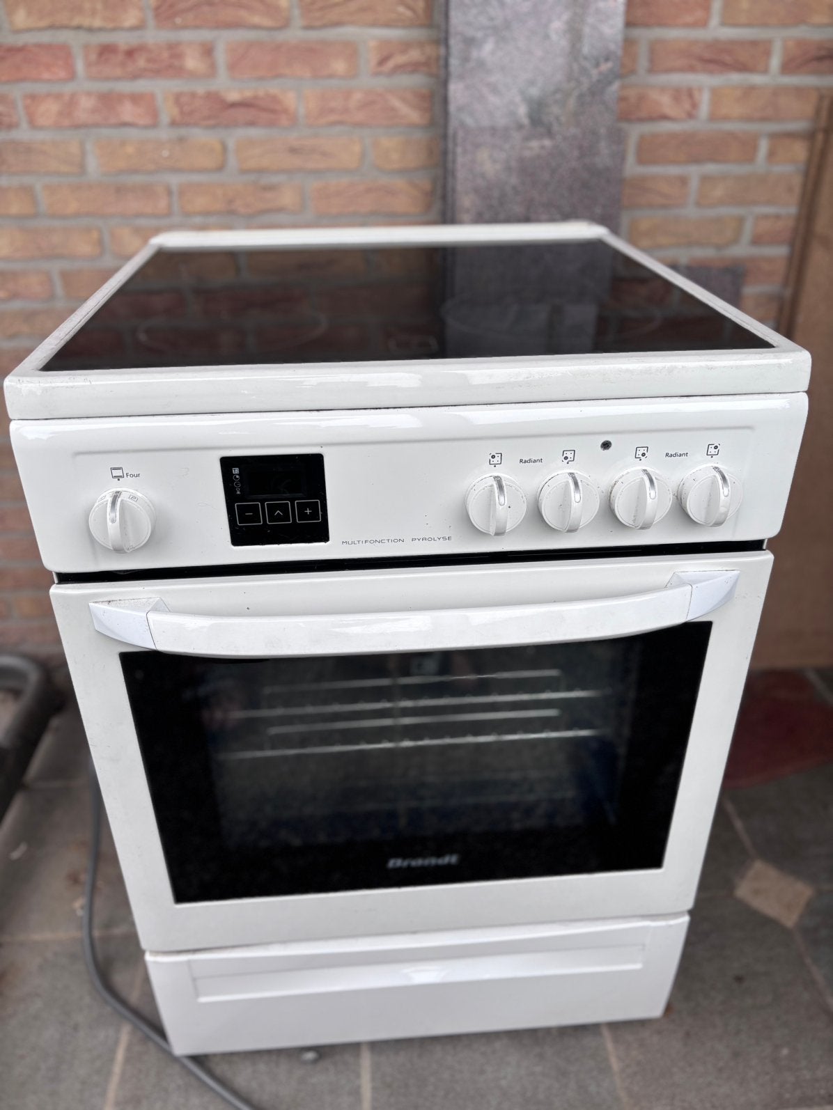Combi Oven + Kookplaat electrisch, Elektronische apparatuur, Ophalen, Zo goed als nieuw