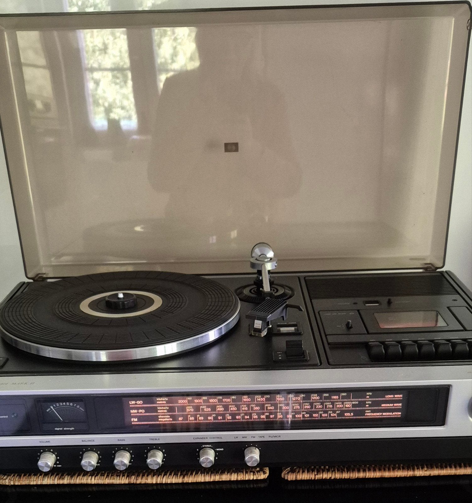 Centre de musique stéréo Philips AH974 (1979) — Sans boîtier, Enlèvement, Tourne-disque, Philips