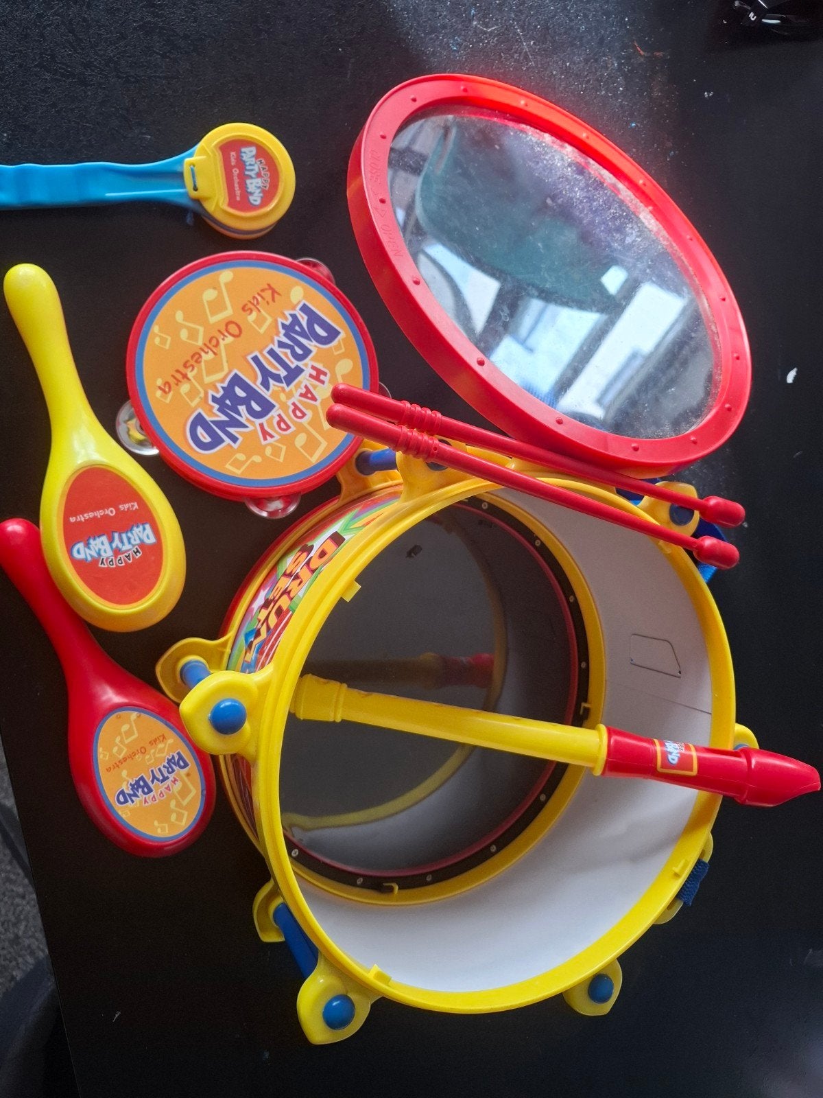 muziek instrumenten, Ophalen