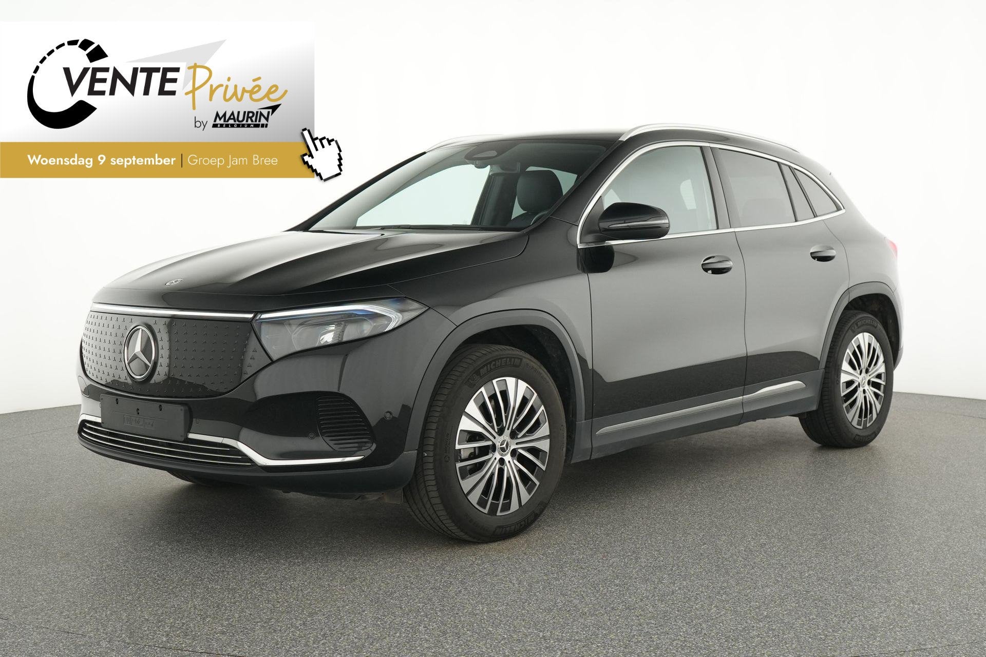 Mercedes-Benz EQA 250+ Luxury Line (automatique), Autos, Achat, 547 km, Noir, 5 places
