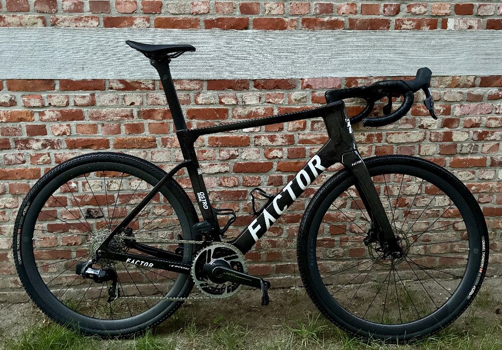 FACTOR OSTRO GRAVEL SRAM RED/FORCE 58 CERAMICSPEED, Fietsen en Brommers, Fietsen | Racefietsen, 57 tot 61 cm, Ophalen, Zo goed als nieuw