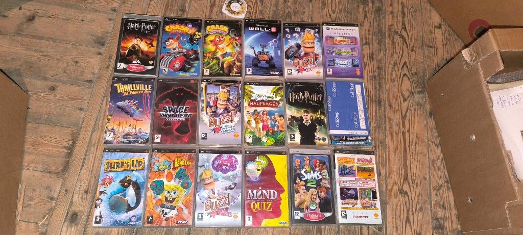 lot de jeux playstation PSP, Avontuur en Actie, Gebruikt, 1 speler, Ophalen of Verzenden