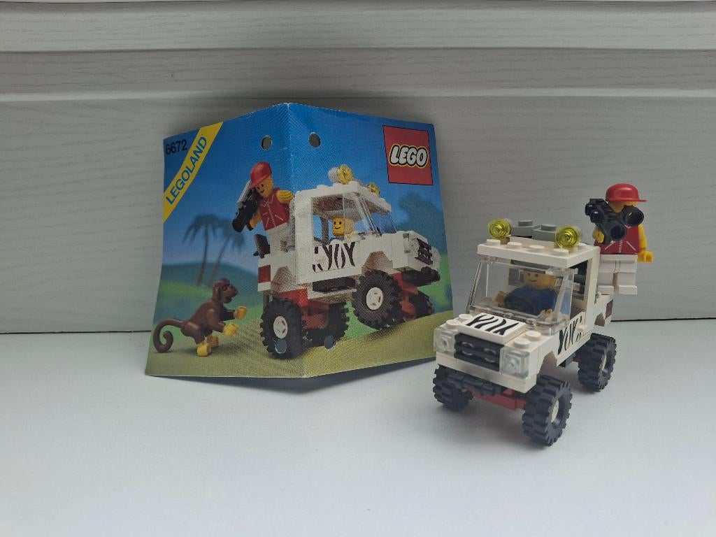Lego 6672 Safari Off Road Vehicle 1990, Ophalen of Verzenden, Meerdere sets, Lego, LEGOLAND