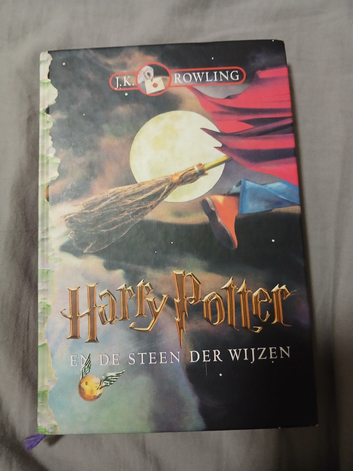 boek: harry potter en de steen der wijzen, Enlèvement, Utilisé, Livre, Poster ou Affiche