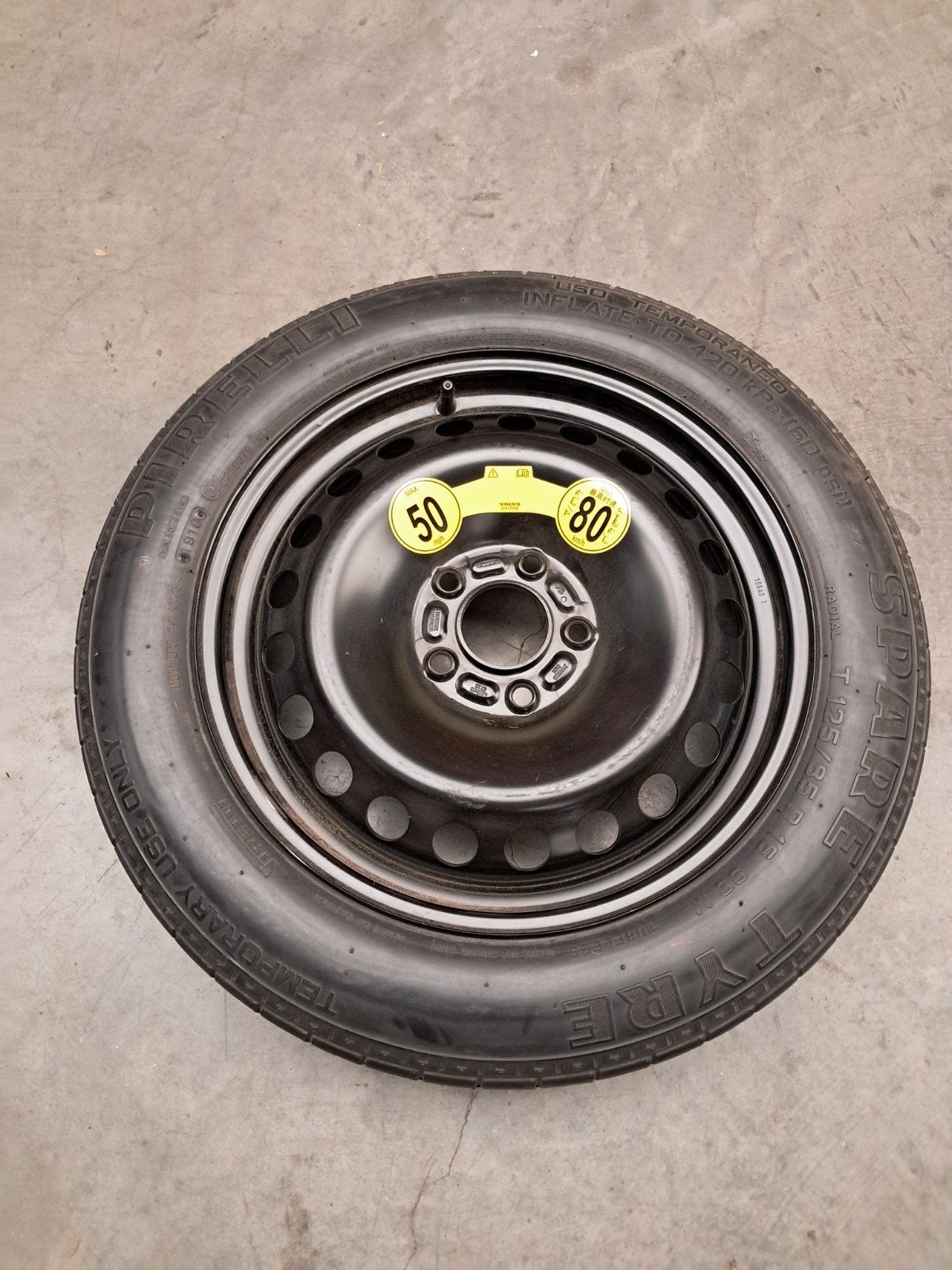Tijdelijk reservewiel., Auto-onderdelen, Ophalen, Overige, Gebruikt, 16 inch