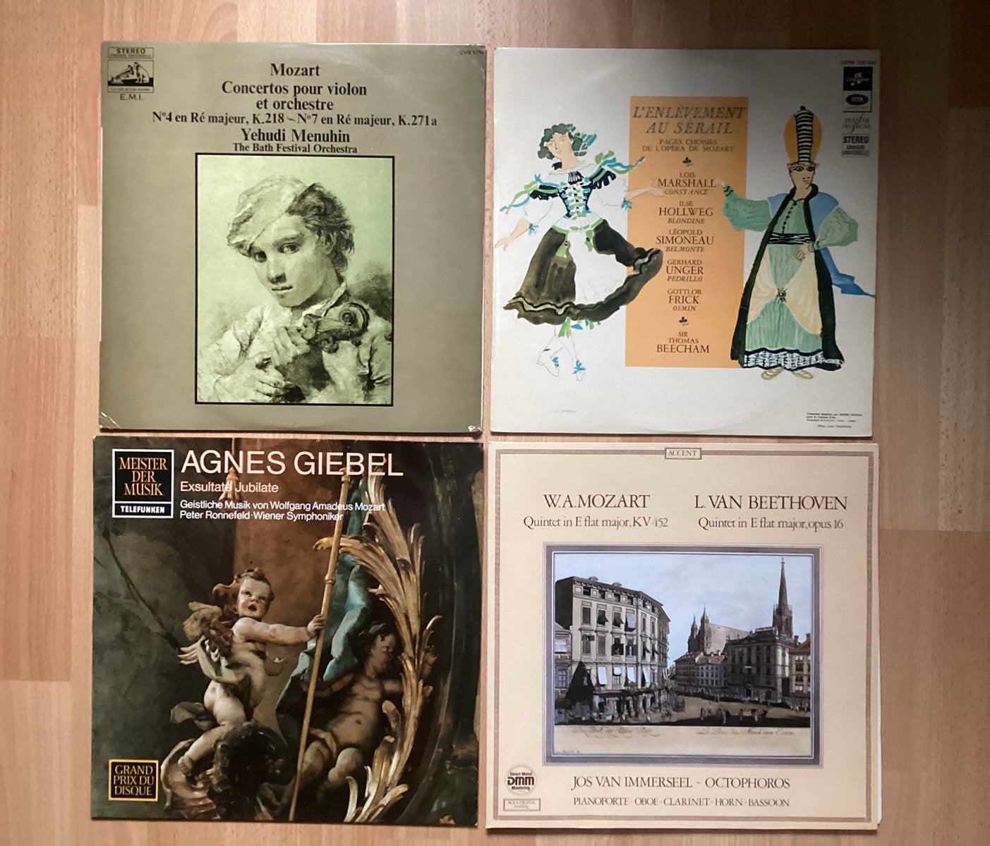 LP’s klassiek Mozart, Cd's en Dvd's, Ophalen of Verzenden, LP, Mozart
