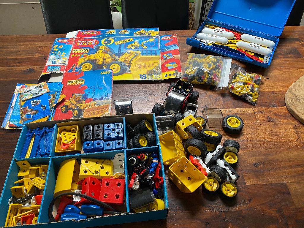 Meccano Junior, Enlèvement ou Envoi, Utilisé, Construction