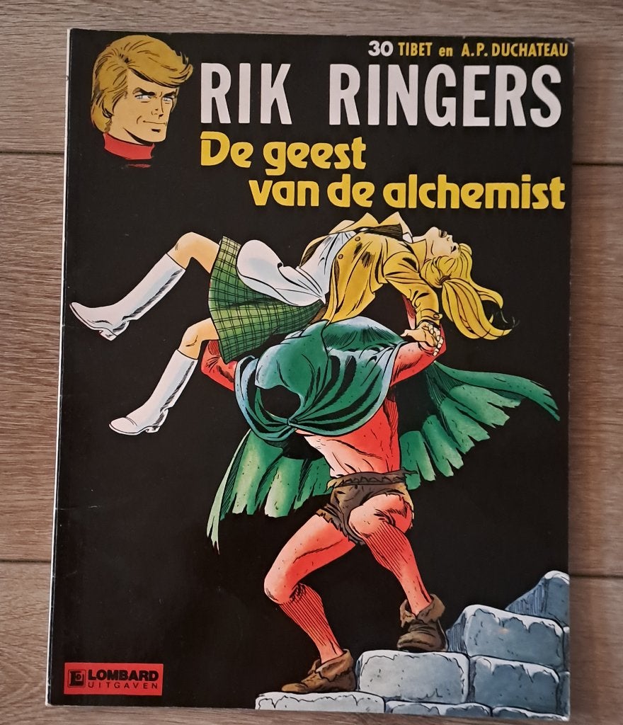 30 - Rik Ringers - De Geest van de Alchemist, Enlèvement ou Envoi, Une BD, Tibet & A.P. Duchâteau, Utilisé