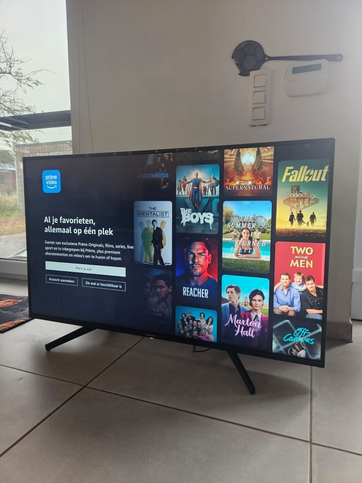 Sony 50 Inch Smart Tv 4K-beeld, Enlèvement ou Envoi, Sony, Smart TV