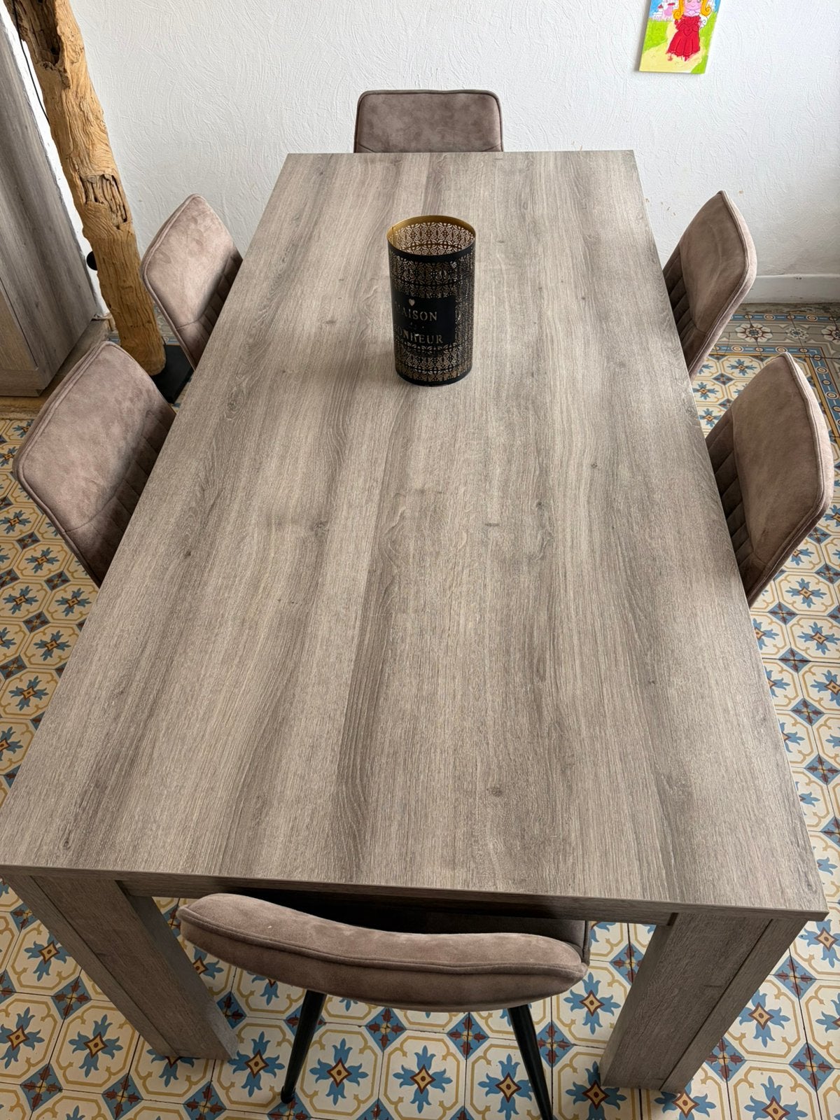 Salle a manger complete, Enlèvement