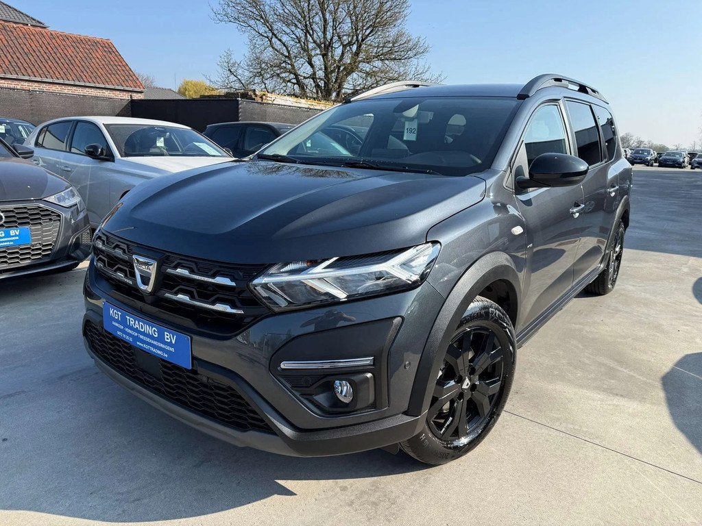 Dacia Jogger 1.0 TCE EXTREME 7 ZIT NAVIGATIE CAMERA DAB PDC, Auto's, Dacia, Stof, 7 zetels, Bedrijf, Zilver of Grijs