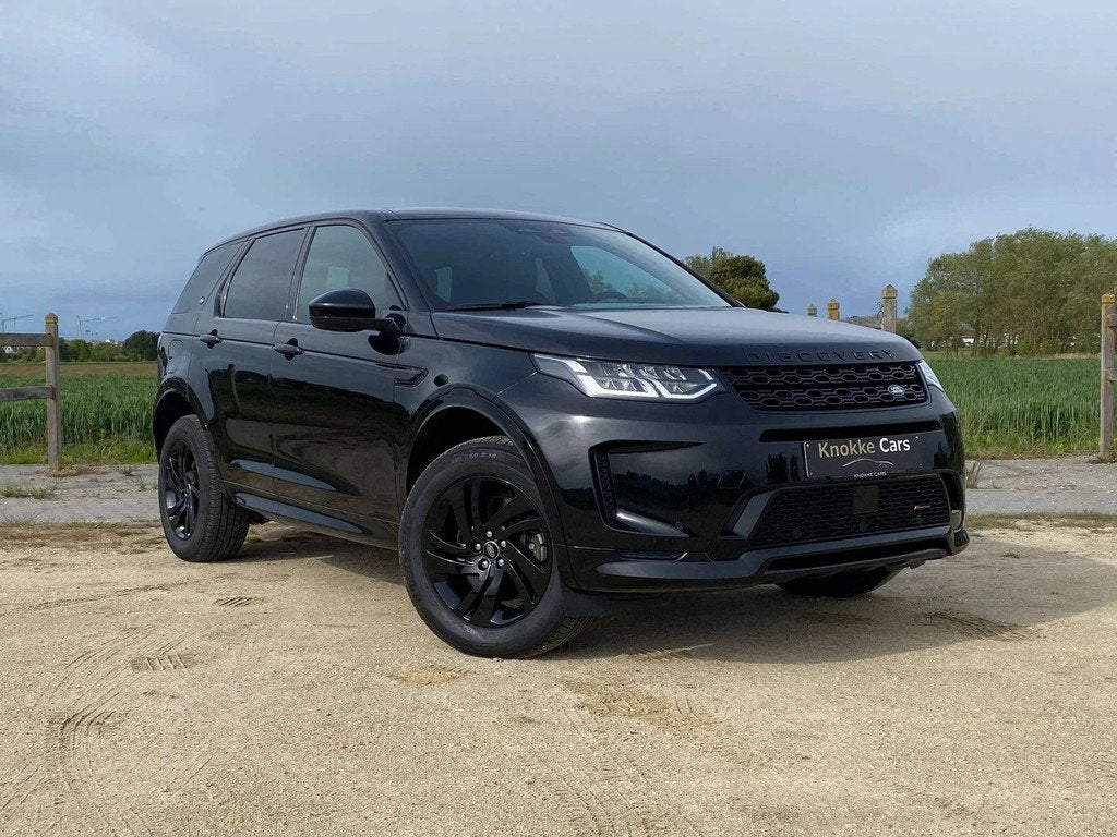 Land Rover Discovery Sport Plug in Hybrid,R-Dynamic,Leder,El, Auto's, Land Rover, Automaat, Gebruikt, Discovery Sport, Zwart