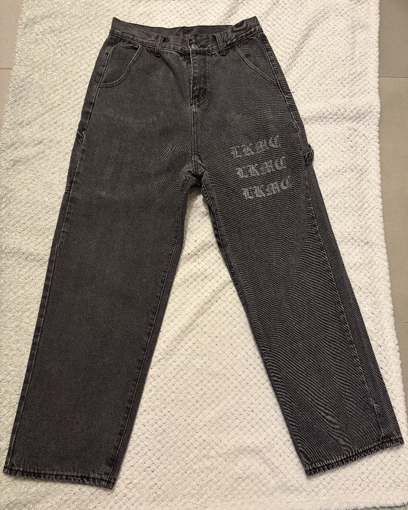 Jeans van Lukamachain, W29, Kleding | Heren, Spijkerbroeken en Jeans, Zwart, Overige jeansmaten, Lukamachain, Ophalen of Verzenden