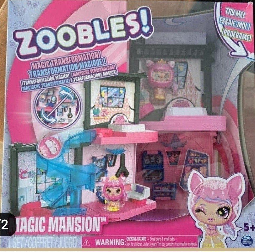 Zoobles Magic Mansion NIEUW 
 NIEUW, Ophalen, Nieuw