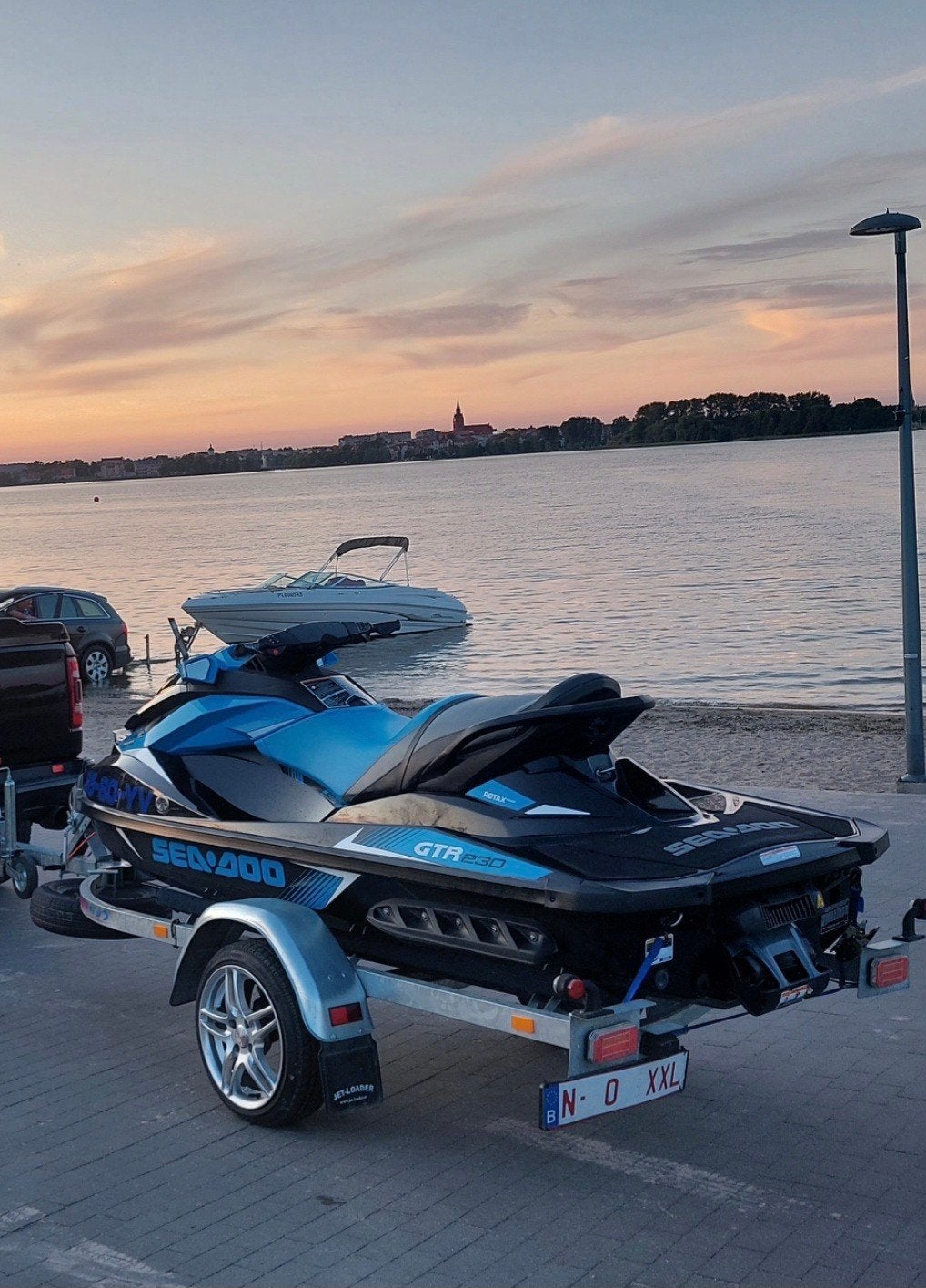 Sea Doo Gtr 230 met trailer inbegrepen, Ophalen