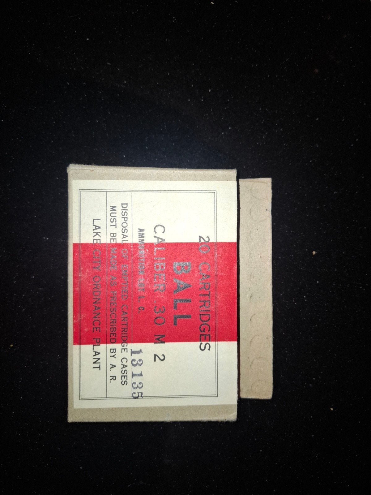 Étui à munitions USB WW2 3.0 Caliber M2 Ball original, Enlèvement ou Envoi