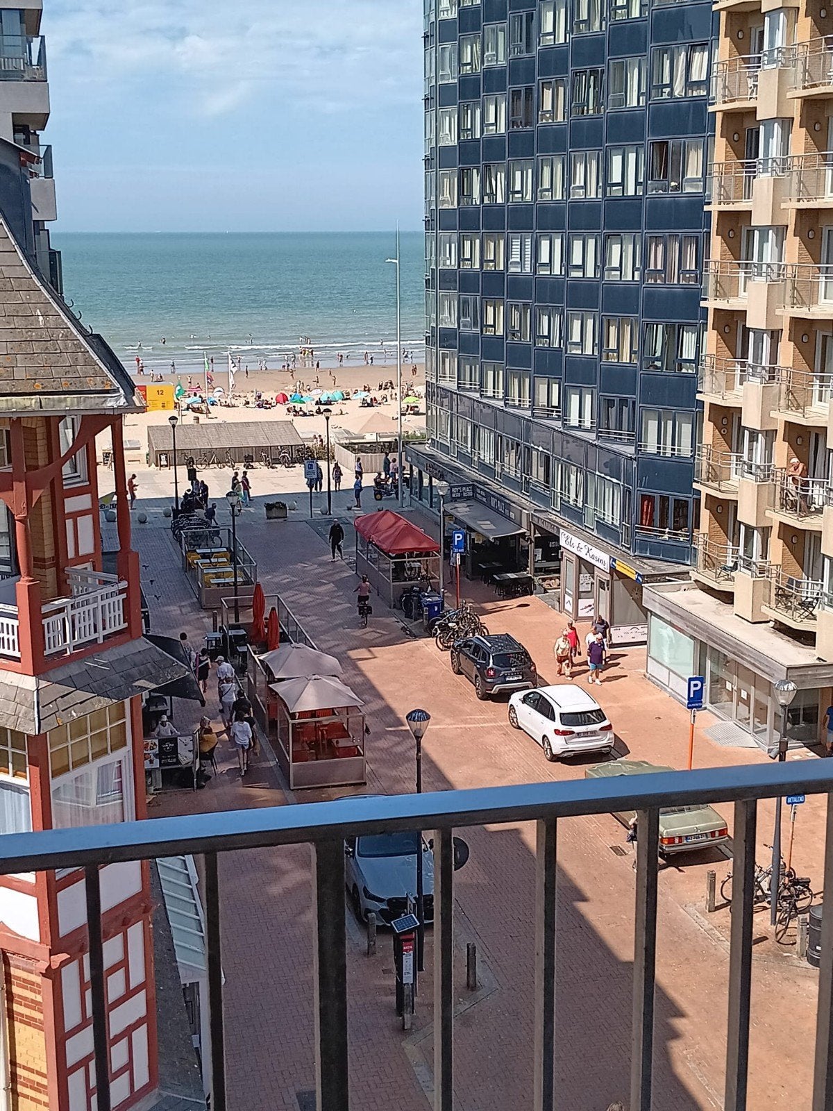 Location de vacances à Westende avec vue sur la mer