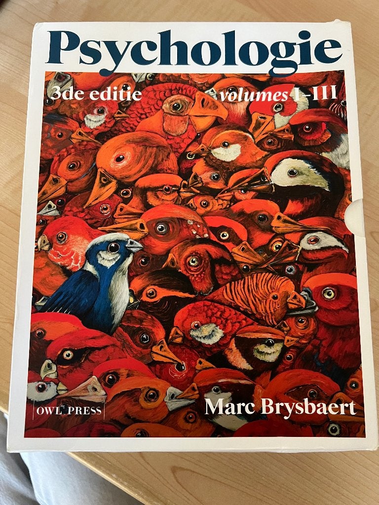 Psychologie Marc Brysbaert, Boeken, Ophalen of Verzenden, Gelezen, Hoger Onderwijs, Marc Brysbaert