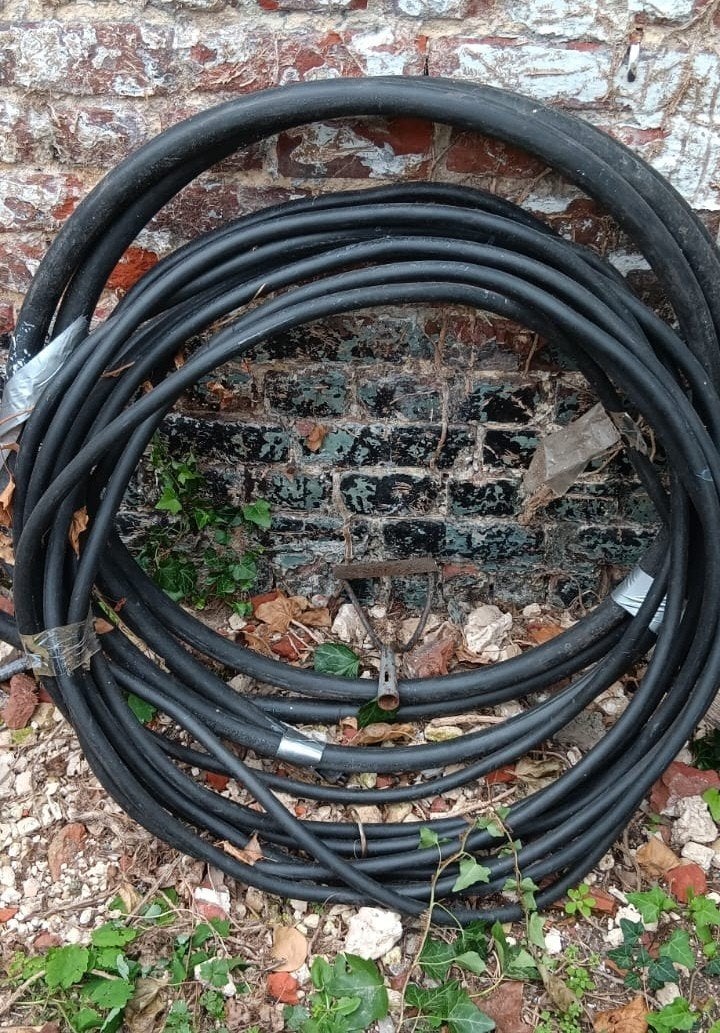 5.80m kabel exvb 4x50mm2, Tuin en Terras, Ophalen