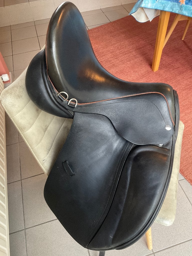 Dressuurzadel, Taquets de genoux, Moyen, XL (18 pouces ou plus), Enlèvement