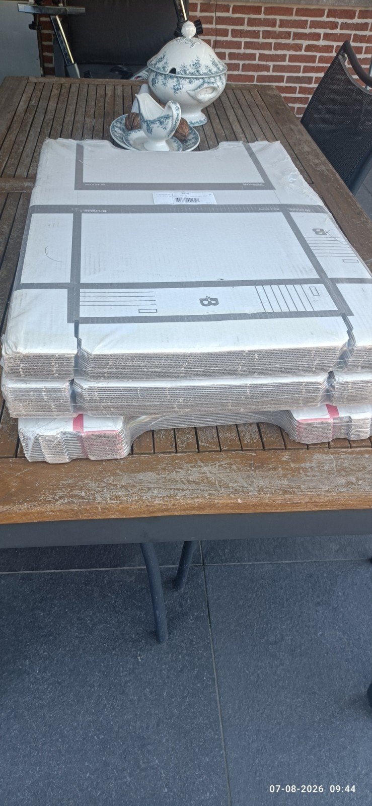 Klassement mappen., Ophalen