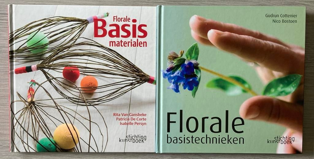 Florale basistechnieken/Florale basismaterialen, Boeken, Ophalen of Verzenden, G. Cottenier; N. Bostoen
