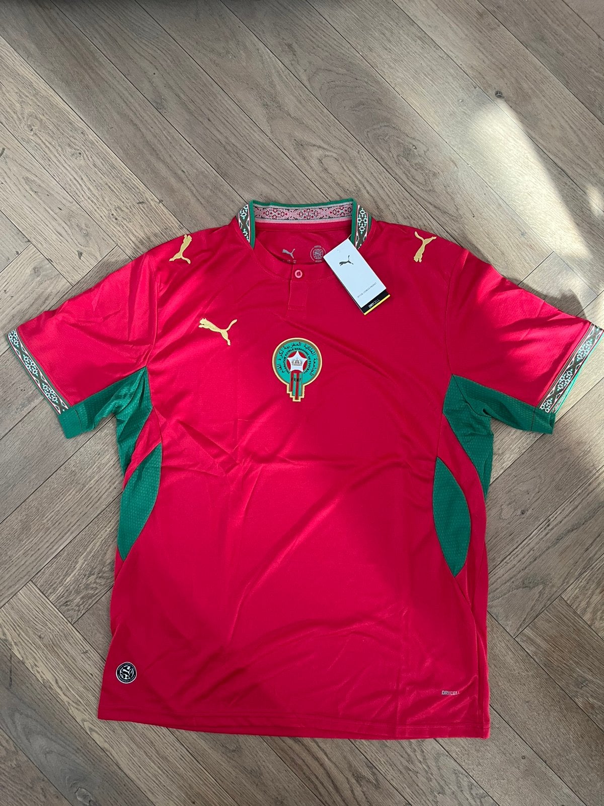 Maillot de l'équipe marocaine du Maroc taille XL *NOUVEAU*, Taille XL, Enlèvement ou Envoi, Neuf, Maillot