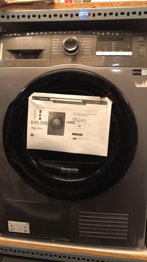 Sèche linge🧺🔥super promo-30%-40%👍avec garantie🧺‼️, Electroménager, Sèche-linge, Neuf