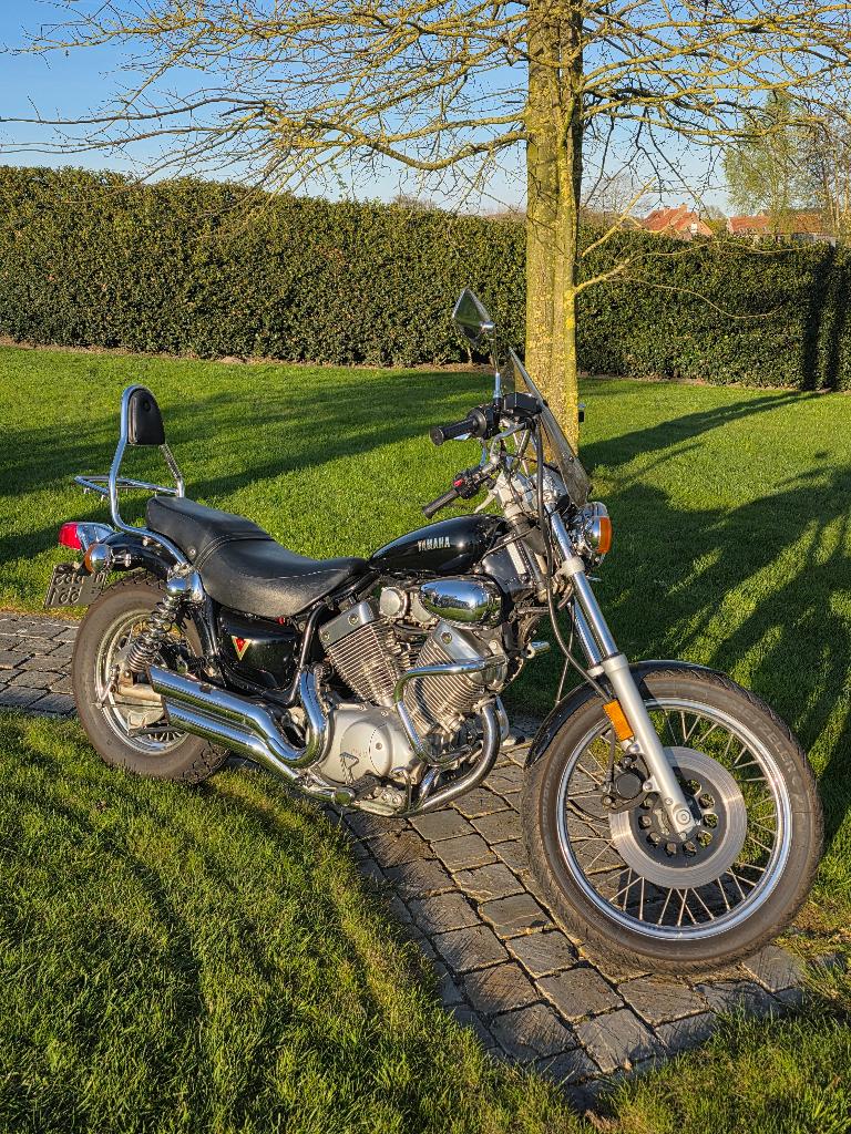 Yamaha Virago 535 – gereviseerd – weinig km - bouwjaar 1988, Motoren, 2 cilinders, Occasion, 535 cc, Chopper
