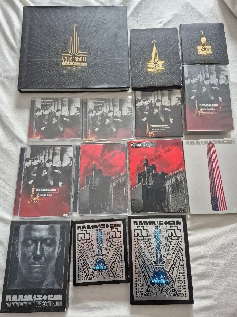 Rammstein - live & DVD collectie, CD & DVD, DVD | Musique & Concerts, Comme neuf, Musique et Concerts, Enlèvement ou Envoi