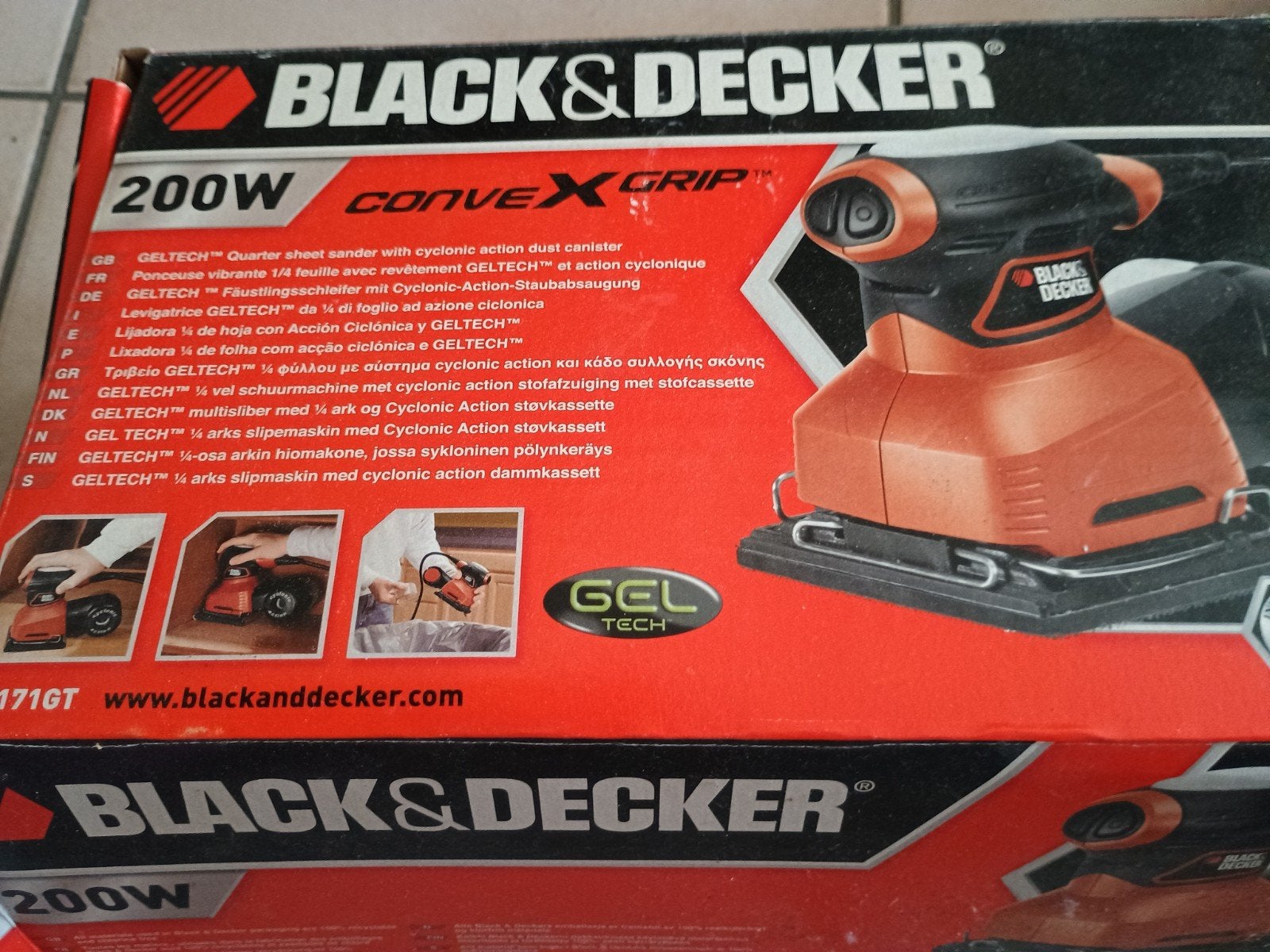 schuurmachine black &decker, Ophalen