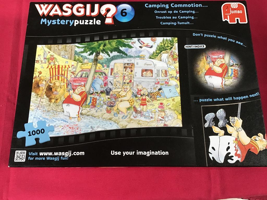 Puzzel wasgij, Enlèvement, 500 à 1500 pièces, Utilisé, Puzzle