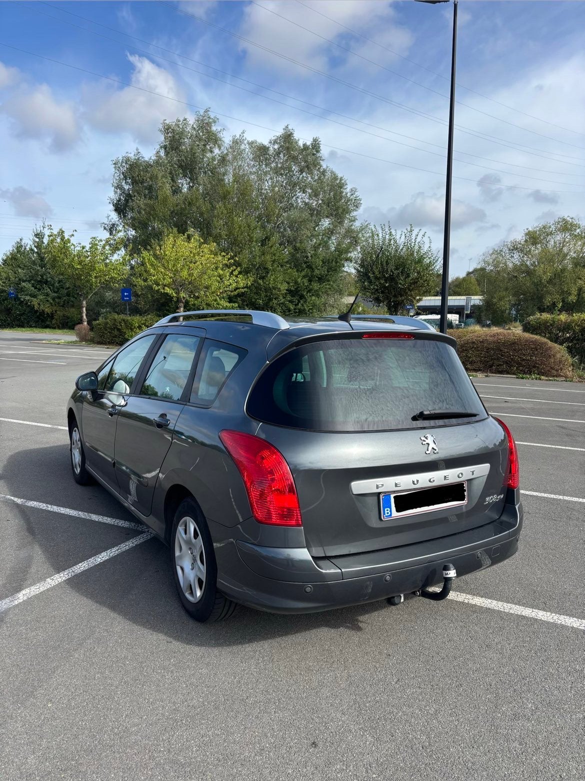 Peugeot 308 SW 1.6 HDI Prête à être immatriculée, Autos, Achat, Noir, 5 portes, Particulier