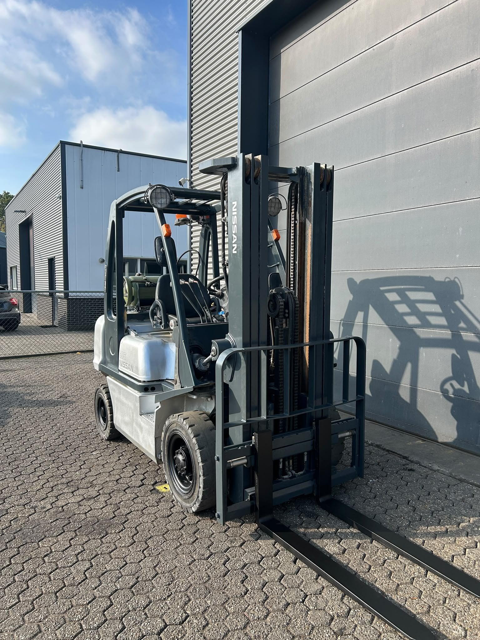 Nissan U1D2E701667 2,5 ton LPG heftruck (bj 2012), 2000 tot 3000 kg, LPG, Heftruck, Nissan