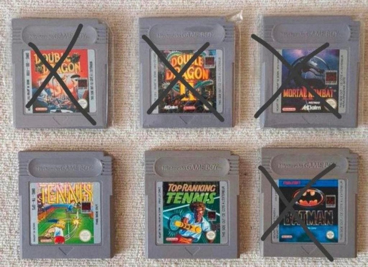 Game Boy classic games., Games en Spelcomputers, Ophalen of Verzenden, Zo goed als nieuw, Sport