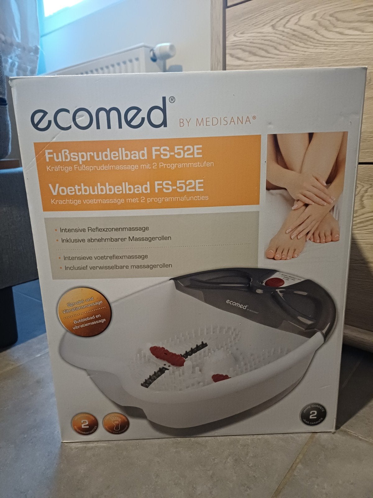 Voetenbad, Elektronische apparatuur, Ophalen of Verzenden, Zo goed als nieuw