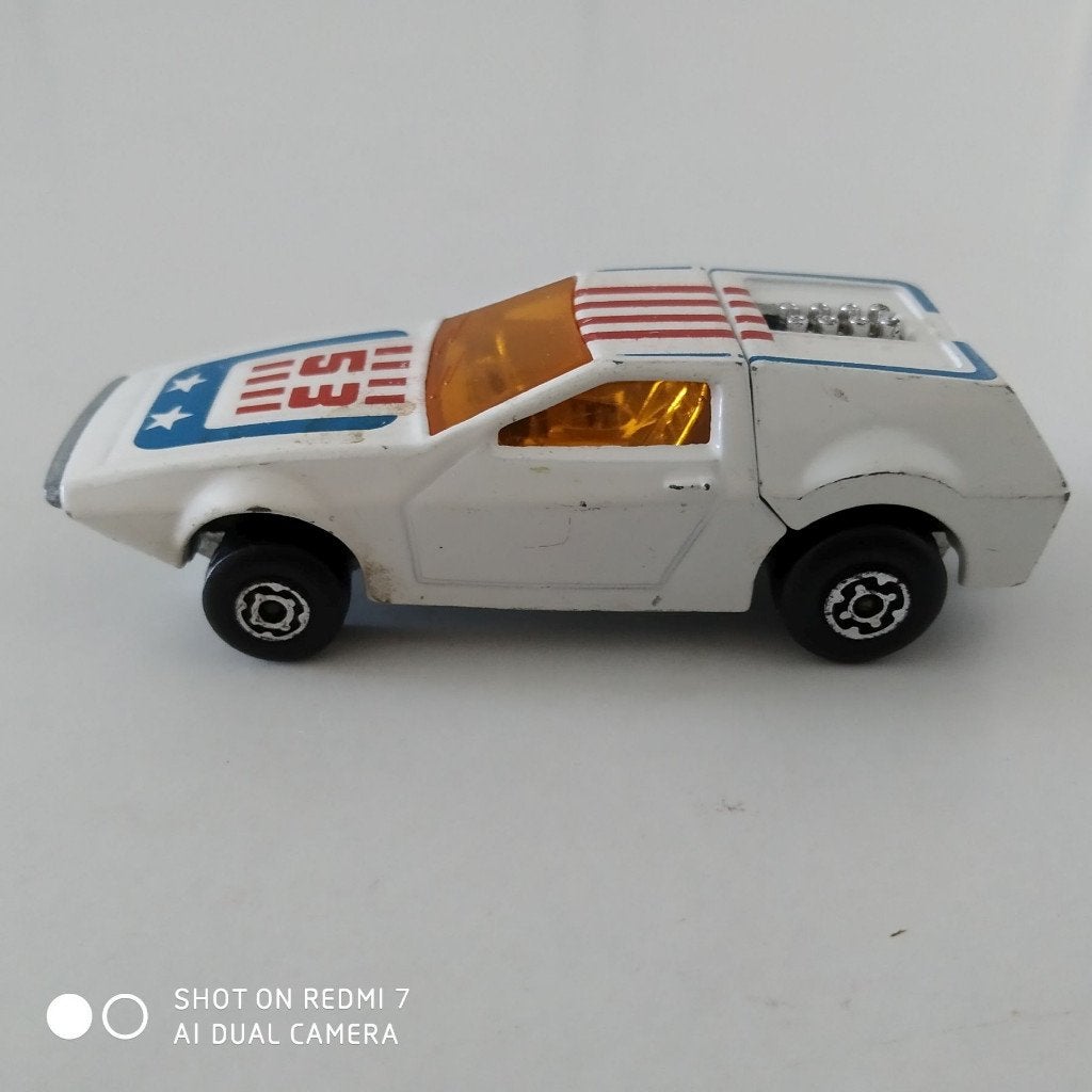 Matchbox Superfast 53 Tanzara 1972., Hobby & Loisirs créatifs, Voitures miniatures | Échelles Autre, Enlèvement ou Envoi, Utilisé