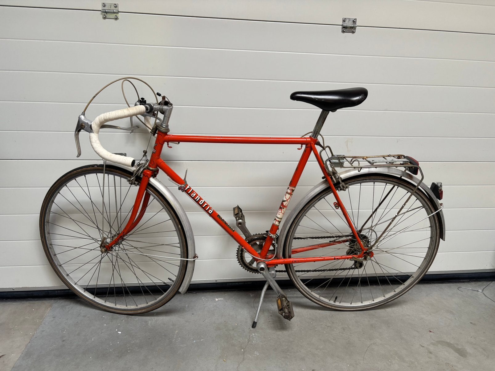 Vintage Flandria sport-/toerfiets, Gebruikt, Staal, Heren, Ophalen